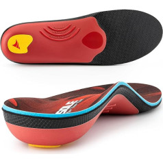 VALSOLE ortopediniai vidpadžiai, Plantar Fasciitis High Arch Support Shoe Insoles, skirti kulnų spurtui, plokščiapėdystei, pėdų skausmui, patogūs vyrų ir moterų vidpadžiai
