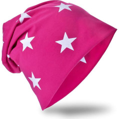 Miobo Jersey Slouch Beanie Ilga Mütze Unisex Stern Baumwolle Baby Kinder Damen Herren Klein Stern
