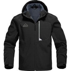 Rdruko Softshelljacke Herren Wasserdicht Funktionsjacke Fleece Gefüttert Jacke Winter Wanderjacke Outdoorjacke Winddicht Winterjacke Freizeitjacke