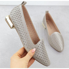 Pusbačiai su dekoratyviniu kulnu W SZ12574 WOL290 / 36