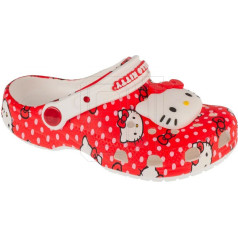 Klasikinės Hello Kitty Red Clog K Jr šlepetės 210576-90H / 32/33