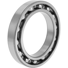 X AUTOHAUX 6020 Rillenkugellager P0, 100 x 150 x 24 mm, geschmiert, offen, silberfarben, für Roller, Skateboard-Rad