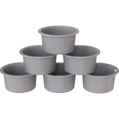 4 colių silikoninės torto formos kepimui, 6 pakuočių apvalios silikoninės torto formos kepimui, 10 cm oro keptuvės mažos torto formos sūrio pyragams, mini pyragams