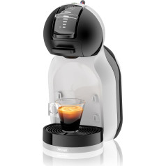 NESCAFÉ Dolce Gusto by De'Longhi Mini Me EDG155.BG Pod kavos aparatas ir kiti automatiniai kavos aparatai - juoda ir arktinė pilka, plastikinis, 1460 W, juoda ir arktinė pilka