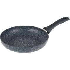 Russell Hobbs RH03408EU7 Nightfall Stone 26cm keptuvė - neprideganti blynų keptuvė, kiaušinių/meletų kepimo indas, saugus indukcijai, lengvai valomas, patvarus aliuminio indas, be PFOA