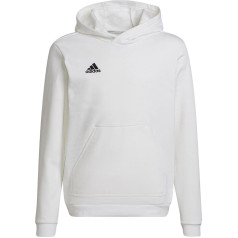 Džemperis ENTRADA 22 Hoody Y HG6303 / baltas / 176 cm