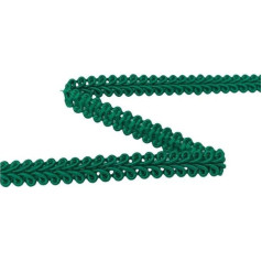 Copripunto Agremano ornamentai Antspaudas, pintas 1 cm aukščio - žalias