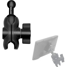 25 mm į 17 mm rutulinį adapterį, skirtą RAM laikikliui B dydžio dvigubo lizdo rankenai 