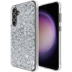 Case-Mate Samsung Galaxy S23 FE 5G dėklas [6,4 colio] [3,6 m apsauga nuo kritimo] [belaidis įkrovimas] Twinkle Disco telefono dėklas Samsung Galaxy S23 FE 5G - prabangus blizgus blizgantis dėklas su apsauga nuo įbrėžimų,
