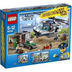 Lego City 66492 Super pakuotė 3 in 1 policija