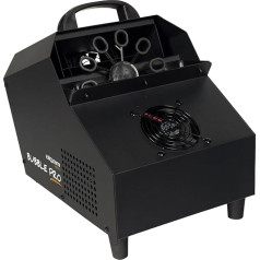 BUBBLE PRO - 50 W profesionalus burbulų aparatas su nuotolinio valdymo pulteliu, 2 l talpos