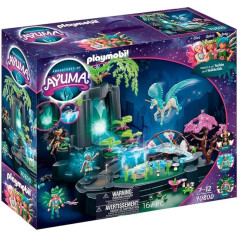 PLAYMOBIL Ayuma nuotykiai 70800 Magiškos energijos šaltinis žaidimui su vandeniu su šviesos ir rūko funkcija nuo 7 metų