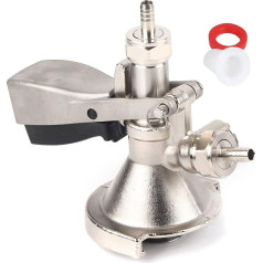 Hztyyier Vieno tipo Keg jungtis, nerūdijančio plieno Keg alaus jungtis Kegerator Tap System Alaus alaus priedai