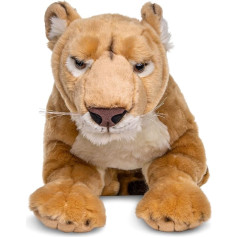 Uni-Toys - Gulinti liūtė - 78 cm (ilgis) - Pliušinis laukinis gyvūnas, liūtas - Pliušinis žaislas, pliušinis žaislas