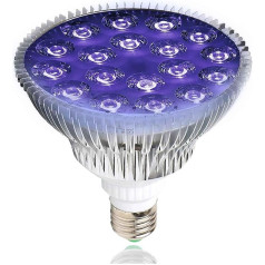 QIANYAN UV auginimo lemputė kambariniams augalams, 300 nm-400 nm UVB lemputė, skirta chlorofilui didinti, UV lempa UV LED augalams Gėlės, vaisiai, daigai
