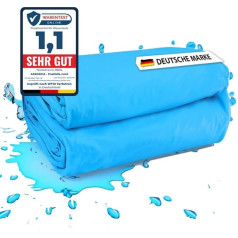 Įvairių dydžių ir spalvų apvalaus baseino įdėklas, tinkantis plieninių sienų apvaliems baseinams (mėlynas, 500 x 120 cm skersmens, 0,6 mm, pakabinamas vamzdis)