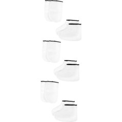 Ipetboom 3 rinkiniai Paraffinwachs-badehandschuhe Und -booties Feuchtigkeitsabsorbierende Handschuhe Für Hand- Und Fußbad 2 Paar * 3