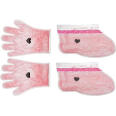 Mikinona 2 poros vaško terapijos pirštinių Paediprotect Apsauginė palapinė Skincarepen rankų dangtelis, pagamintas iš vaško Parafinas Rankų SPA rinkinys Spa Parafinas Vaškas Pirštinės Rankos Kojos Vaško dangtelis Sportinis krepšys