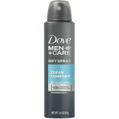 Dove Men+Care sausas purškiamas antiperspirantas, Clean Comfort - 3,8 oz (107 g), Thinkpichaidai