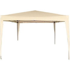 AKTIVE sulankstoma pavėsinė 300 x 300 x 240 cm Poliesteris, kreminis 62188