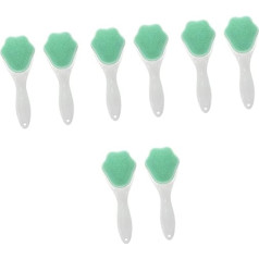Beavorty Pack of 8 Silikoninis veido šepetys veido plovimui veido plovimo šepetys Franz veido gydymas pagamintas iš silikono Guscha Scha Cat Paw Miss Bear Paw Plastic