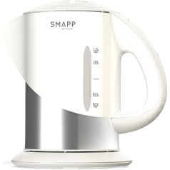 Akumuliatorinis 1,3 l virdulys smapp baltas