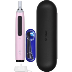 Oral-b io5 rožinis elektrinis dantų šepetėlis