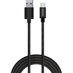 Cl-129 kabelis (usb c tipo - usb 2.0 a tipo ; 2 m; juoda spalva)