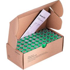 18650 elementai 50x 18650 ličio jonų akumuliatorius inr1865029e 3.7v 2900mah