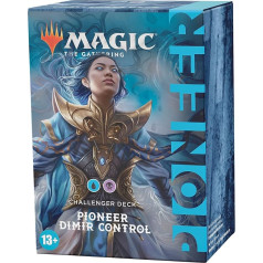 Magic: The Gathering Pioneer Challenger Deck 2022 - Dimir Control (mėlyna-juoda - angliška versija)