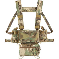 Taktinė krūtinės liemenės apsauga Paintball liemenė, Molle modulinė mikro mūšio krūtinės liemenė Plate Carrier krūtinės krepšys
