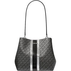 Michael Kors Pratt vidutinė rankinė per petį su logotipu