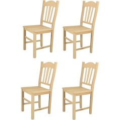 t m c s Tommychairs - 4 virtuvės ir valgomojo kėdžių rinkinys 