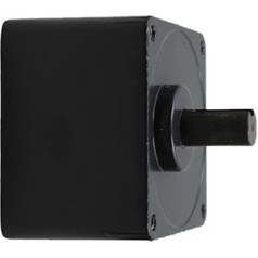 Greičio reduktoriaus pavarų dėžė 90 x 90 mm flanšinė variklio pavarų galvutė 40 W 60 W 90 W 120 W Greičio reduktoriaus variklio pavarų dėžė 15 mm velenas Reduktoriaus velenas (10K)