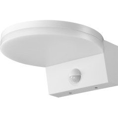 ASPEN LED 15W, sodo šviestuvas su PIR judesio jutikliu, 1300lm, IP65, 4000K, baltas