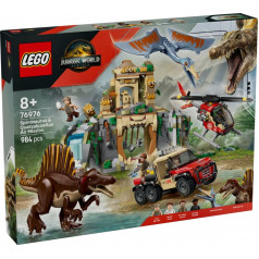 jurassic world bricks 76976 oro misija su kecalkoatlu ir spinosauru