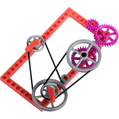 Pädagogische Zahnrad Riemenscheibe Spielzeug Set Für Kinder 5 Jahren Zum Anfassen Mechanisches Bewegungsspielzeug Klassenzimmer Experimentierausrüstung
