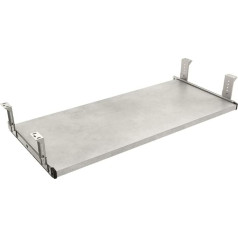 ‎Frmsaet FRMSAET Baldų priedai Biuro prekė tinka aparatūrai 53 cm / 60 cm / 76 cm Klaviatūros stalčiai Medinis laikiklis po rašomuoju stalu Reguliuojamo aukščio platforma (76 cm, pilkas akmuo)