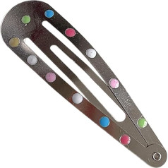 TERNCOEW Spalvinga Polka Dot plaukų klipas mergaitėms paaugliams Kalėdų Stocking Stuffer Hairpin Karnavalas Šalis Fotografija Plaukų klipas