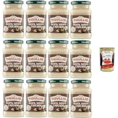 Star Tigullio GranPesto Ricotta sūris, triufeliai ir juodieji pipirai, 12 x 190 g Padažas + itališka gurmaniška masė 400 g