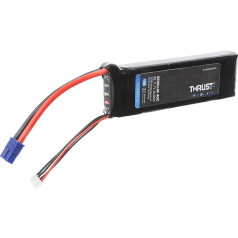 11.1V 3200mAh 3S 40C Thrust VSI LiPo akumuliatorius: EC3
