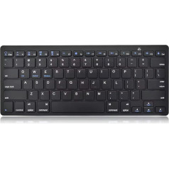 AK198C Belaidė ios/ir/win juoda klaviatūra