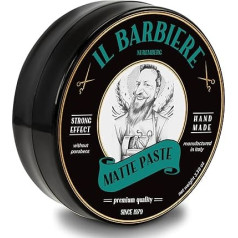 Matte Paste Vyriškas Matinis Vaškas Plaukų Pomada Vandens pagrindu Natūralus plaukų Vaškas Matinis Stiprios fiksacijos plaukų vaškas Matinis Vaškas Matinis Pomada Vyriškas Plaukų Vaškas Vyrams Matinis - be parabenų, be silikono - 100 ml