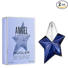 Thierry Mugler Angel Elixir kalėdinis rinkinys (25 ml parfumuoto vandens ir 5 ml kelioninio purškalo)