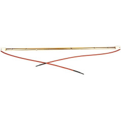 Lacktrocknungslampe， Infrarotlampe 105. 0w 235V 53 cm. Farbe härtende Birne Halogen Quarz Heizelement Kurzwelle Infrarotlicht Goldene Birne Rubinrohr(L53G)