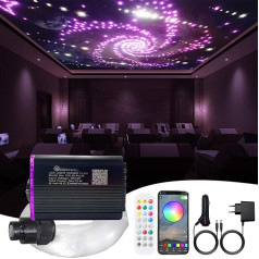 GIDEALED Twinkle RGBW LED šviesolaidžio šviesų rinkinys su 