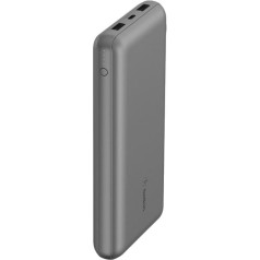 Powerbank boostcharge 20k 2xusb-a + 1xusb-c 20000mah 15w pilka