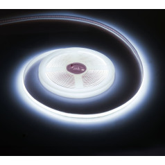 COB LED virvelė - 5 m, šaltai balta, 12 V
