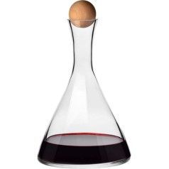 KROSNO vyno karafa Stiklinė dekanterio stiklinė raudonam vynui | 1000 ml | Avant-Garde kolekcija | Puikiai tinka namams, restoranams ir vakarėliams