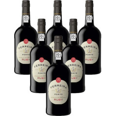 Portwein Ferreira Ruby - Desertinis vynas - 6 buteliai
